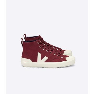 Veja NOVA HT CANVAS Hoog Heren Bordeaux | NL 105SGL